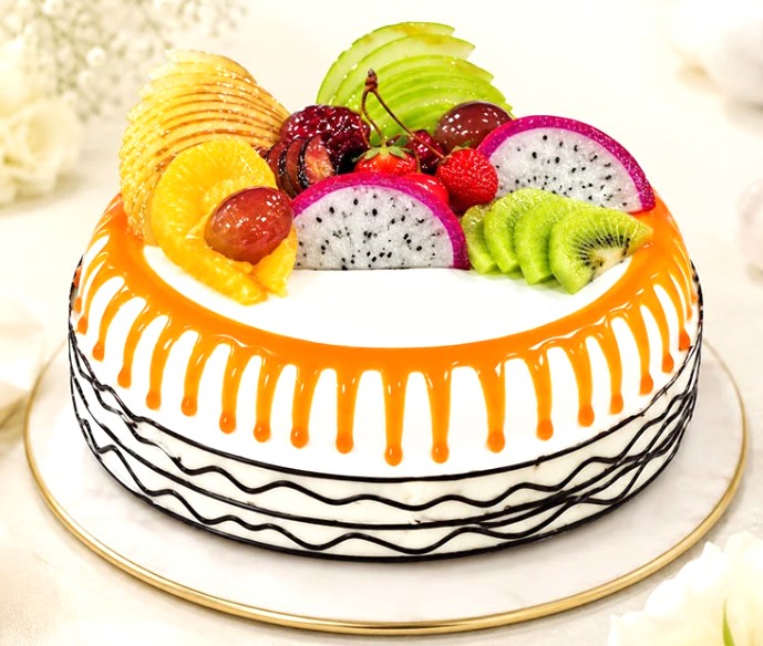 Fresh Fruit Cake 