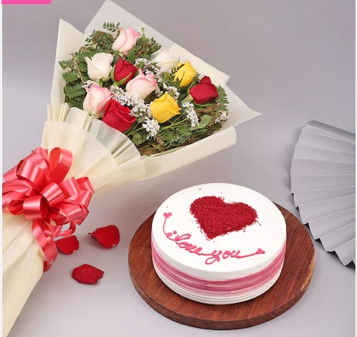 cake and flowers online delivery Hyderabad