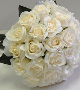 White Roses Bunch