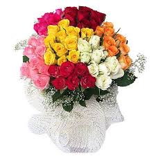 50 Mixed Rose Bunch.