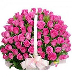50 Rose Basket