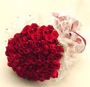 50 red roses bouquet online Hyderabad