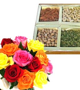 Diwali Marvelous Rose and Dryfruits