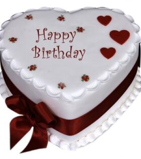 Delight Heart Cake - 1kg