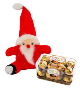 Santa With Ferrero Rocher