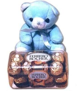 Teddy With Chocolates