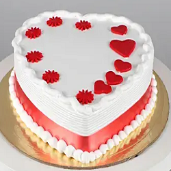 Delight Heart shape  Cake