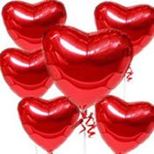 gas balloons heart shape balloon onine