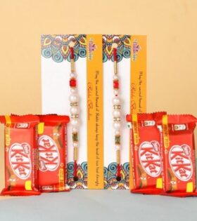 Rakhi with Kitkat Chocolates