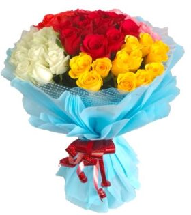 60 Mix Roses Bunch
