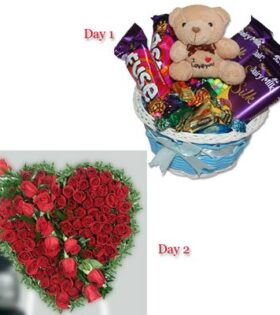 Valentines Day flower to Hyderabad,Send Valentine's Day Chocolates
