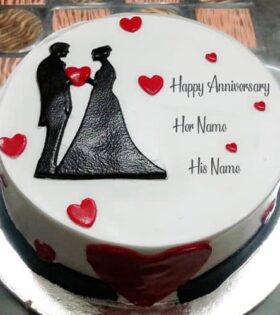 Best Anniversary Couple cake In Hyderabad India online same day delivery