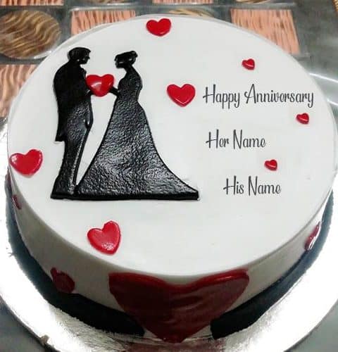 Best Anniversary Couple cake In Hyderabad India online same day delivery