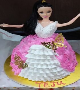 barbie doll cake delivery in hyderabad
